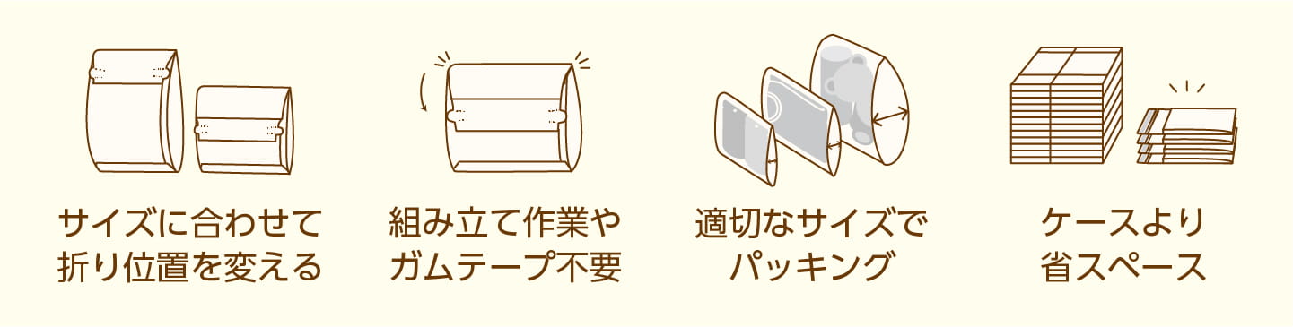 ECバッグのココがいい！