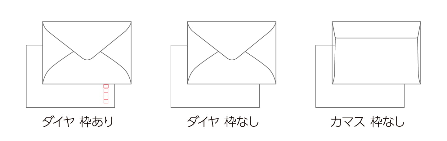 CoC封筒ラインアップ