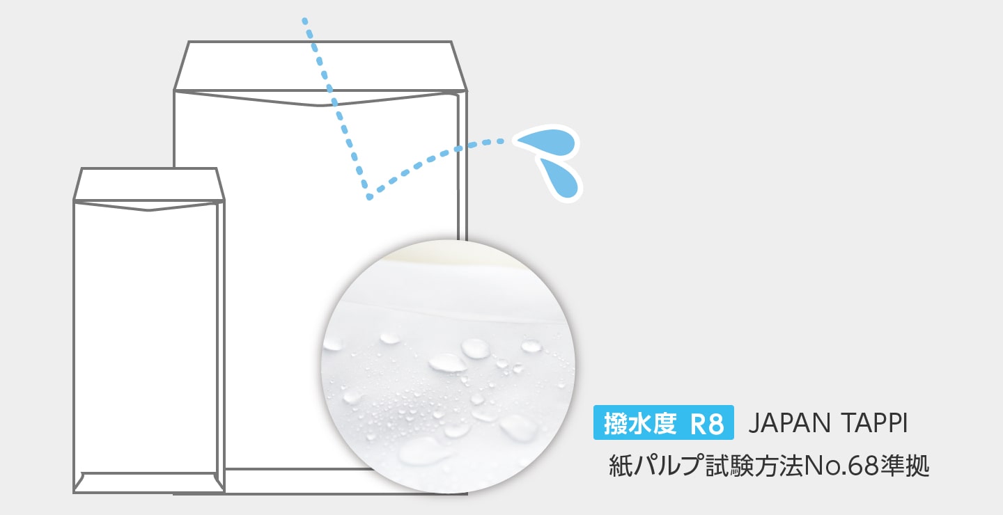 撥水封筒