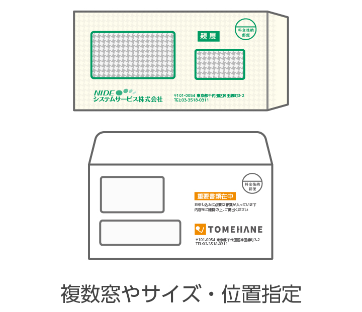 複数窓やサイズ・位置指定