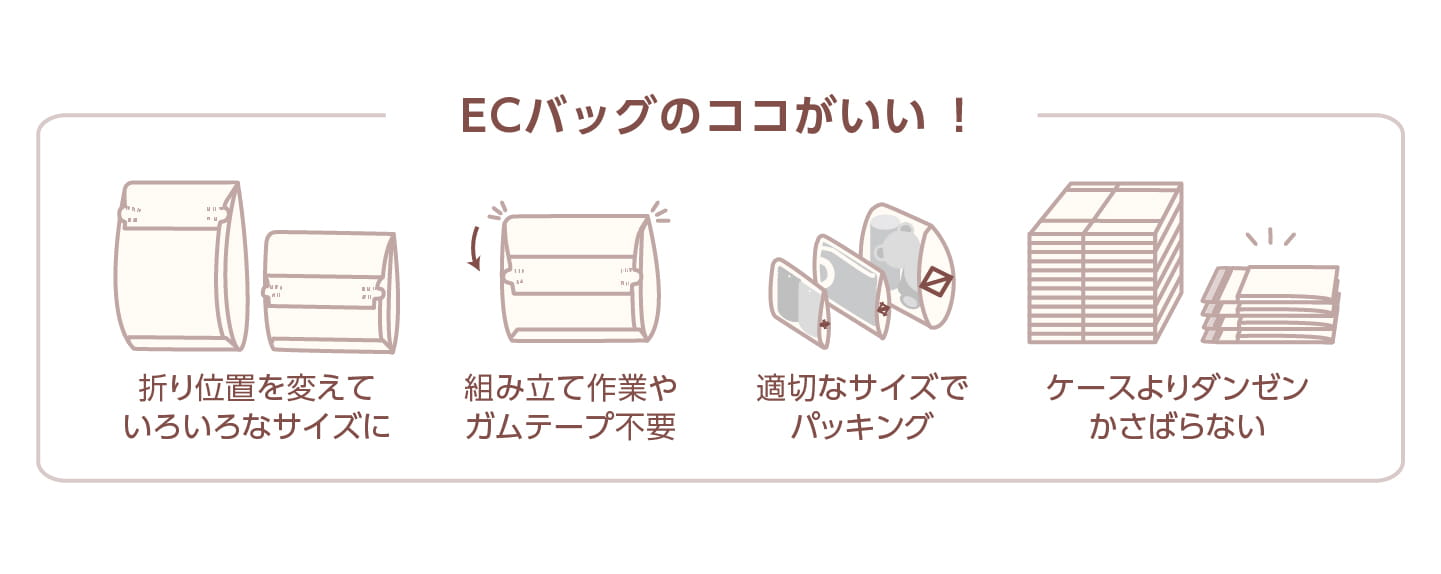 ECバッグのここがいい