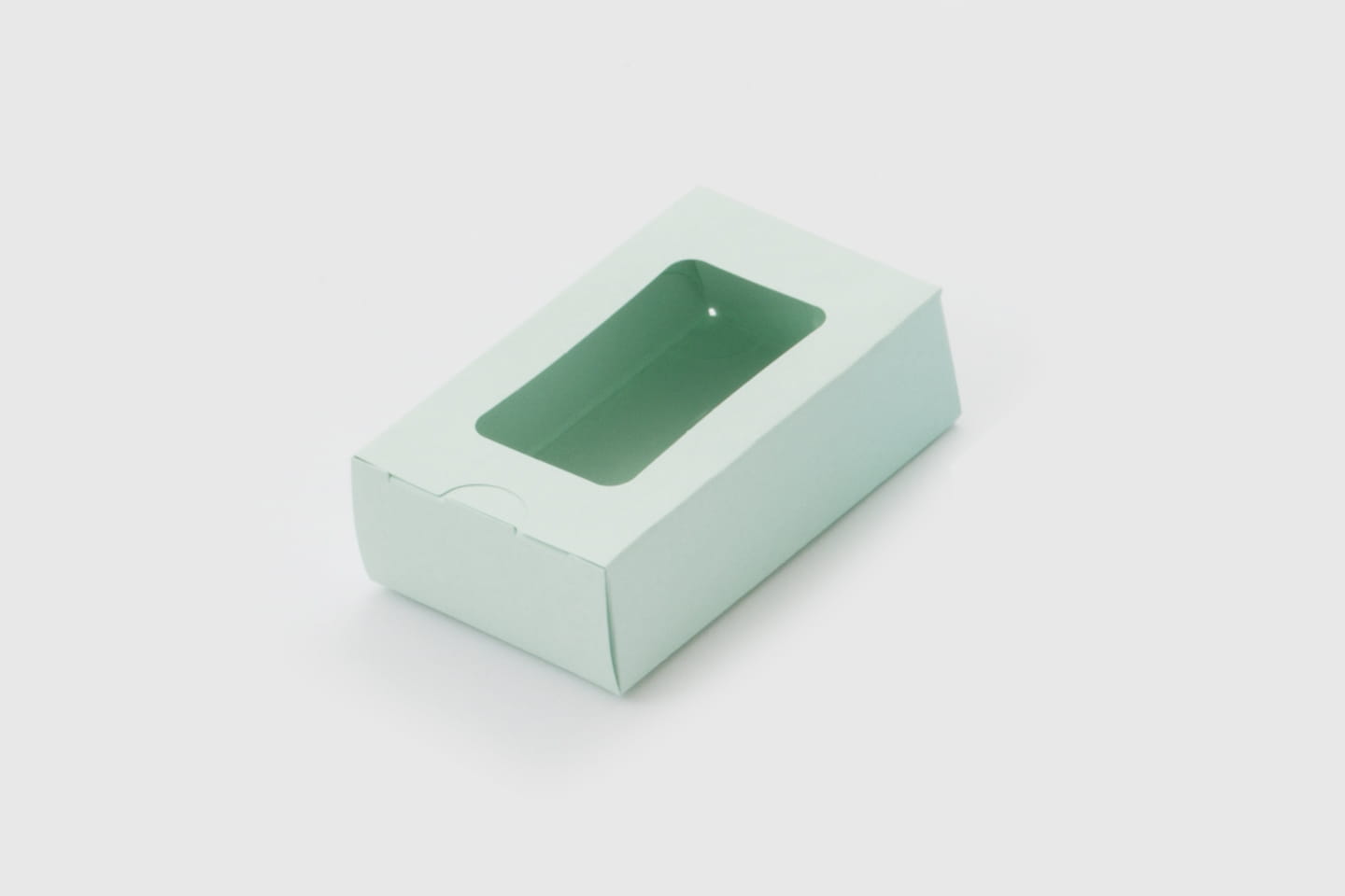 名刺紙箱9号（ワンタッチ） グリーンL