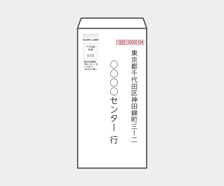 返信用封筒