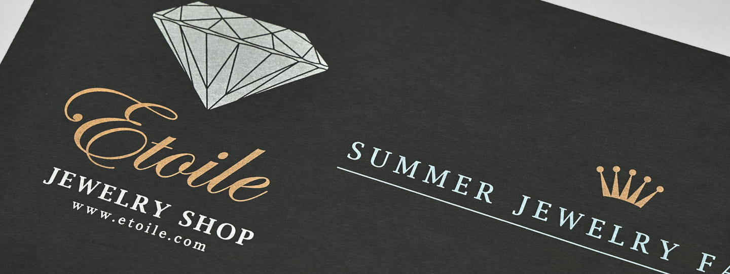 金・銀・白印刷