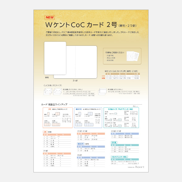 WケントCoCカード