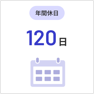 年間休日120日